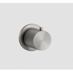 Gessi 316 Wellness Zawór odcinający termostatyczny ścienny element zewnętrzny steel brushed 54564.239