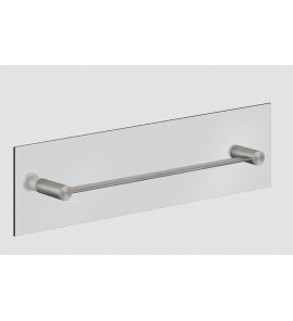 Gessi 316 Wieszak na ręczniki 45 cm do mocowania na szkle steel brushed 54923.239