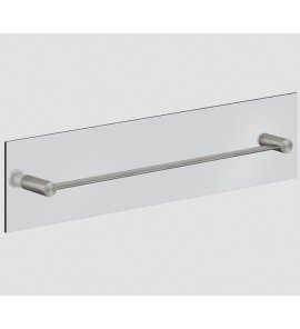 Gessi 316 Wieszak na ręczniki 60 cm do mocowania na szkle steel brushed 54925.239