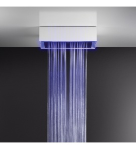Gessi Afilo System prysznicowy natynkowy 300x500 mm Biały 57411.279 / 57411279