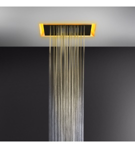 Gessi Afilo System prysznicowy podtynkowy 500x500 mm Biały 57501.279 / 57501279