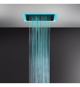 Gessi Afilo System prysznicowy podtynkowy 500x500 mm Biały 57509.279 / 57509279