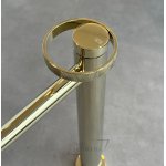  Gessi Anello Bateria umywalkowa wysoka z długą wylewką bez korka Brass PVD 63306.710