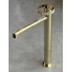  Gessi Anello Bateria umywalkowa wysoka z długą wylewką bez korka Brass PVD 63306.710
