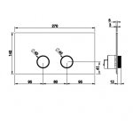 Gessi Anello Przycisk spłukujący chrom 54625.031
