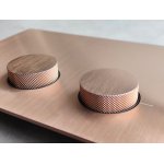 Gessi Anello Przycisk spłukujący copper brushed pvd 54623.708