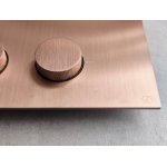 Gessi Anello Przycisk spłukujący copper brushed pvd 54623.708