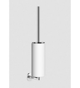 Gessi Anello Szczotka do WC wisząca z białą ceramiką chrom 63719.031