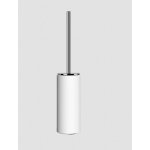 Gessi Anello Uchwyt wolnostojący z białą ceramiką na szczotkę chrom 63743.031