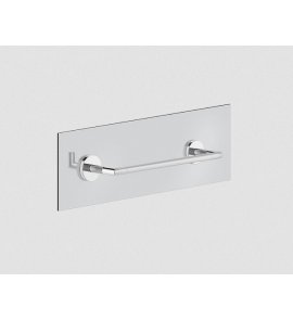 Gessi Anello Wieszak na ręczniki ścienny do mocowania na szkle 30 cm chrom 63824.031
