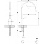 Gessi Goccia Bateria Umywalkowa Jednootworowa chrom 33605.031 / 33605031