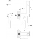 Gessi Cono Bidetka 1/2" chrom 45123.031 / 45123031