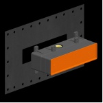 Gessi Element Montażowy Podtynkowy chrom 44639.031 / 44639031