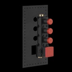 Gessi Element Montażowy Podtynkowy chrom 43105.031 / 43105031