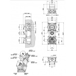 Gessi Element Montażowy Podtynkowy chrom 43111.031 / 43111031
