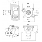 Gessi Element Montażowy Podtynkowy chrom 43283.031 / 43283031