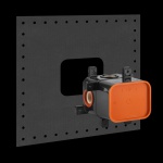 Gessi Element Montażowy Podtynkowy chrom 44655.031 / 44655031