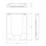 Gessi Deska sedesowa bez zawiasów Biały 29463.279