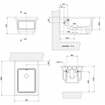 Gessi Eleganza Bidet Wiszący biały 46755.518 / 46755518
