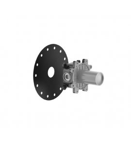 Gessi Element sterujący baterii umywalkowej ścienny 1-kierunkowy element podtynkowy steel brushed 63412.239 W MAGAZYNIE!!