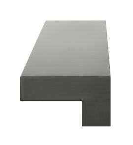 Gessi Equilibrio Półka do baterii umywalkowej ścienna czarna 52017.299