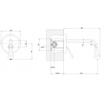 Gessi Goccia Bateria Umywalkowa Podtynkowa chrom 33684.031 / 33684031