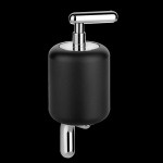Gessi Goccia Dozownik do Mydła Naścienny czarny 38014.031 / 38014031