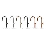 Gessi Habito Bateria kuchenna z obrotową wylewką Chrom 60670.031