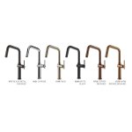 Gessi Habito Bateria kuchenna z obrotową wylewką Chrom 60650.031