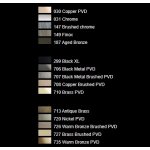 Gessi Habito Bateria prysznicowa termostatyczna z czterema wyjściami element zewnętrzny chrom 63438.031