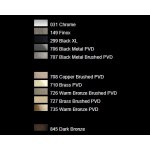 Gessi Habito Bateria umywalkowa dark bronze 70504.845