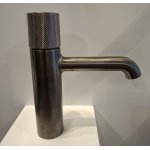 Gessi Habito Bateria umywalkowa Black Metal Brushed PVD 70602.707
