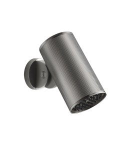 Gessi Habito Głowica prysznicowa DIAMANTATO Black Metal Brushed PVD 57275.707