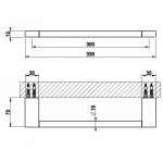 Gessi Habito Wieszak na ręczniki 30 finox 66500.149