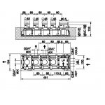 Gessi Hi-Fi Eclectic Bateria prysznicowa ścienna element podtynkowy chrom 63013.031