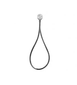 Gessi Hi-Fi Eclectic Zestaw prysznicowy ścienny z przyłączem wody, słuchawką i wężem 150 cm chrom 63099.031