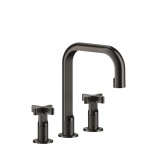 Gessi Inciso + Bateria umywalkowa trzyotworowa z korkiem Chrom 58113.031 / 58113031
