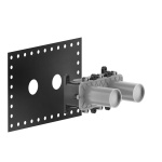 Gessi INCISO Bateria umywalkowa ścienna element podtynkowy 54198.239 / 54198239