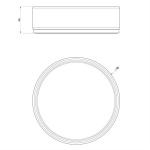 Gessi Inciso Stojący pojemnik na mydło Chrom 58525.031 / 58525031
