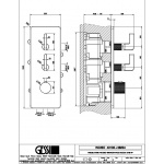 Gessi Inciso Wellness Bateria natryskowa termostatyczna podtynkowa Chrom 58204.031 / 58204031