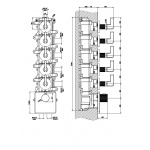 Gessi Inciso Wellness Bateria natryskowa termostatyczna podtynkowa Chrom 58220.031 / 58220031