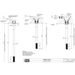 Gessi Inciso Wylewka sufitowa Chrom 58199.031 / 58199031