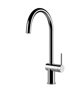 Gessi Inedito Bateria kuchenna z obrotową wylewką Chrom 60411.031