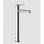 Gessi Ingranaggio Bateria umywalkowa jednootworowa wysoka z krótką wylewką z korkiem chrom 63503.031