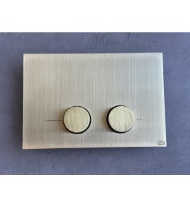 Gessi Ingranaggio Przycisk spłukujący brushed brass PVD 54641.727