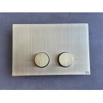 Gessi Ingranaggio Przycisk spłukujący brushed brass PVD 54641.727