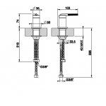 Gessi Ingranaggio Zawór jednootworowy chrom 63600.031