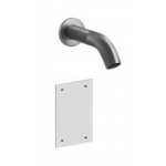 Gessi MECCANICA Część zewnętrzna mieszacza ściennego steel brushed 54214.239 / 54214239
