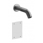 Gessi MECCANICA Część zewnętrzna mieszacza ściennego steel brushed 54215.239 / 54215239