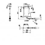 Gessi Moduł do prysznica ręcznego element podtynkowy steel brushed 54592.239